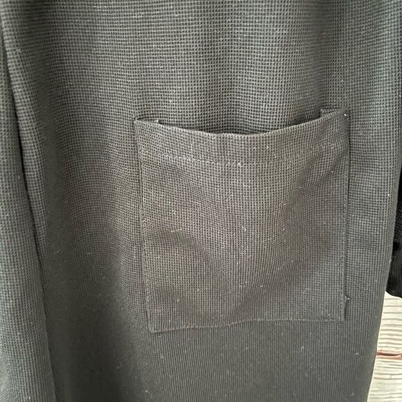 Women's Black Long Sleeve Romper - Picture 4 of 9